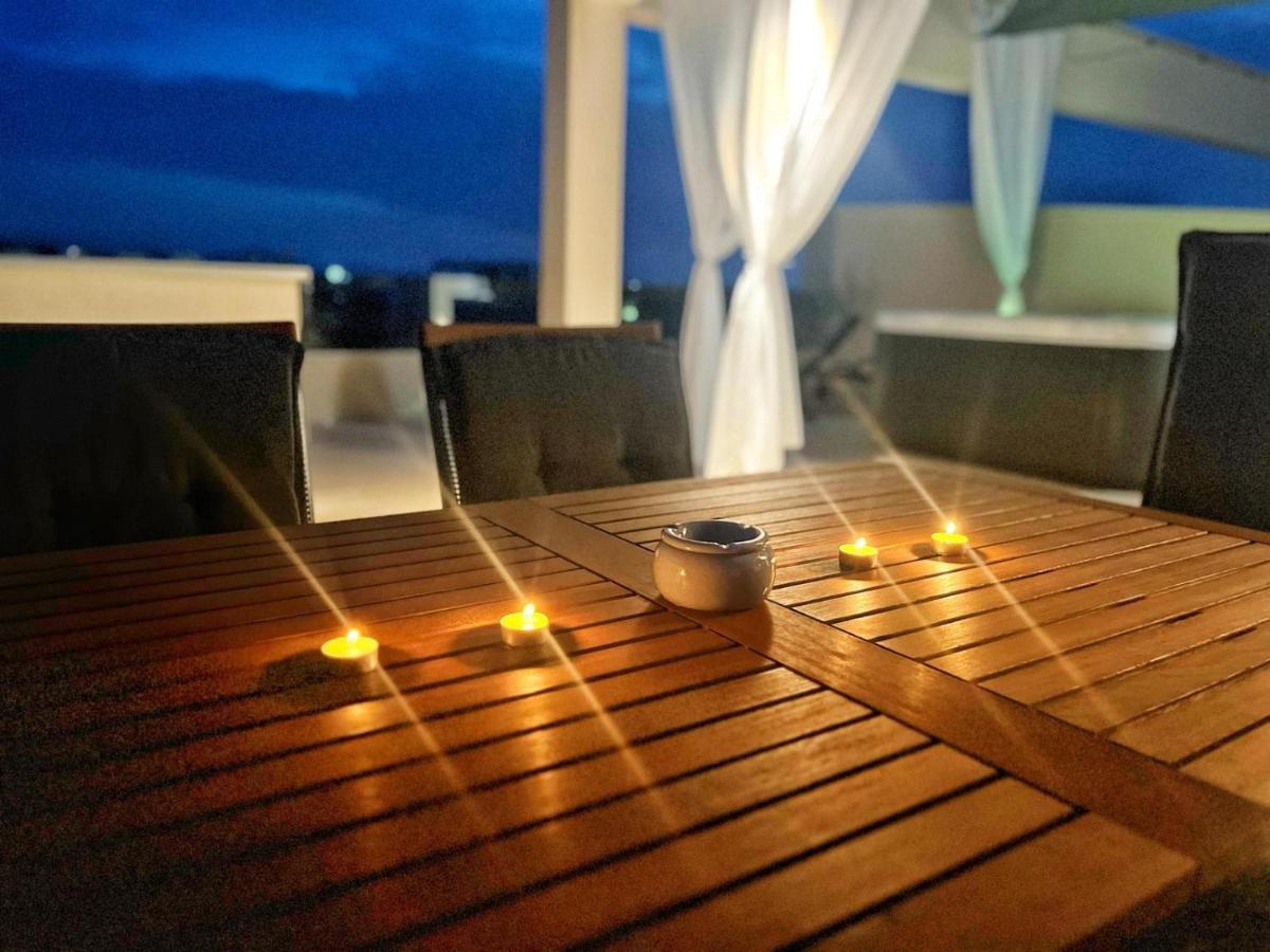 Olive Oasis Penthouse With Jacuzzi Apartman Zára Kültér fotó